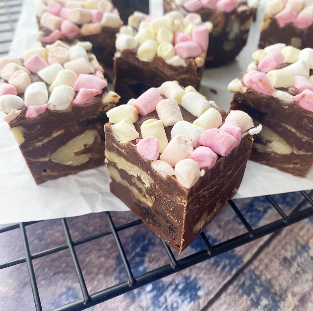 Rocky Road fudge
