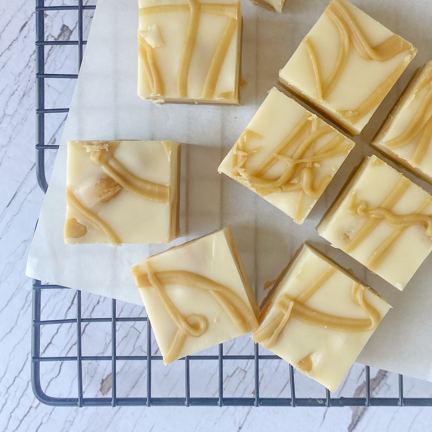 Pinda Caramel fudge