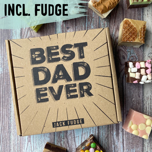 Vaderdag giftbox | incl. fudge • Best Dad Ever