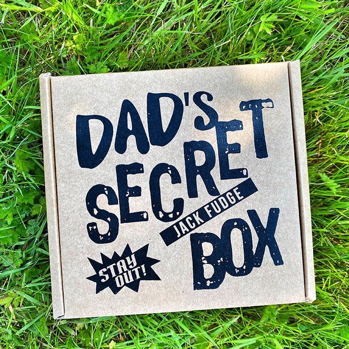 Dad's secret giftbox | om zelf te vullen