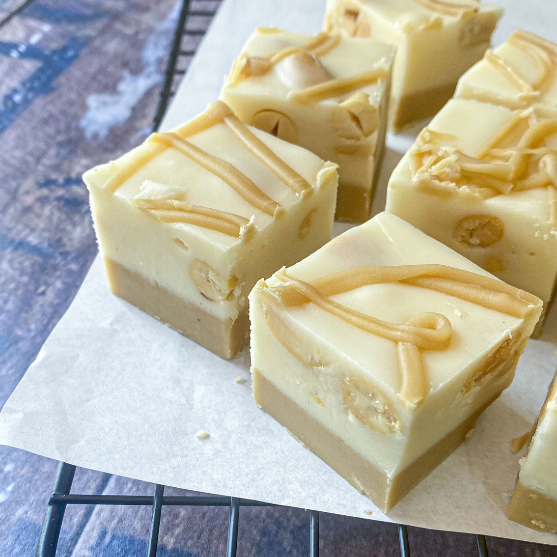 Pinda Caramel fudge